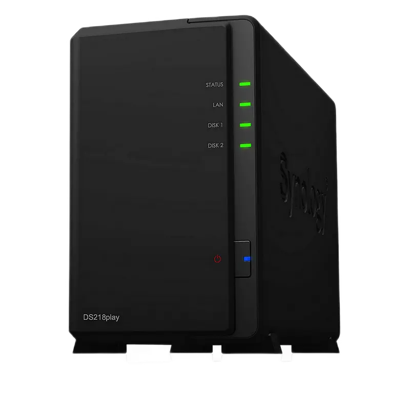 Сетевое хранилище SYNOLOGY DS218play Черный