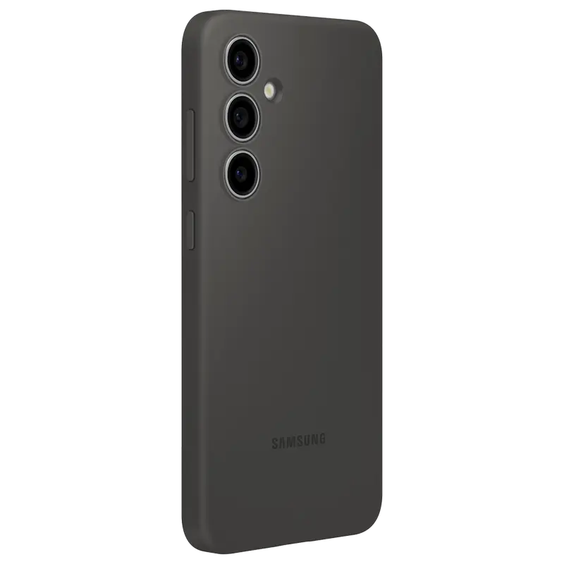 Чехол Samsung Galaxy S24 FE Silicone Cover Силиконовый Чехол Чёрный