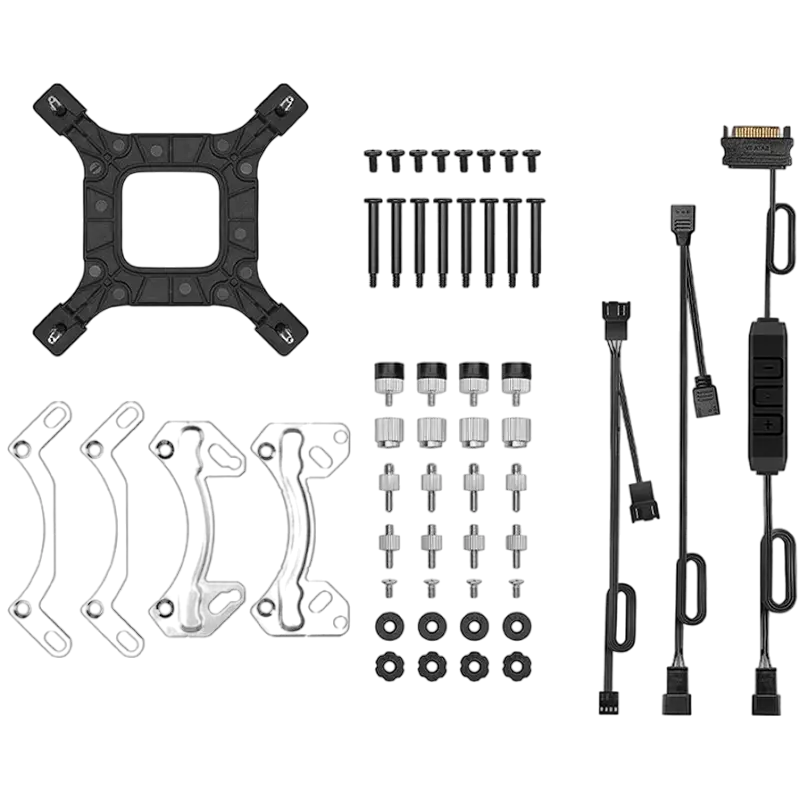 Кулер для процессора Deepcool CASTLE 240EX WHITE 120 мм