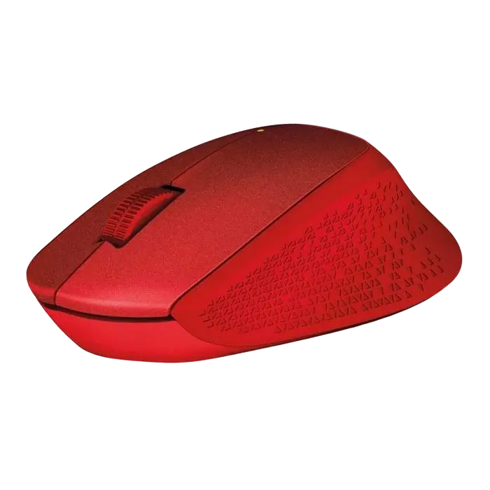Беcпроводная мышь Logitech M330 Silent Plus Беспроводное Красный