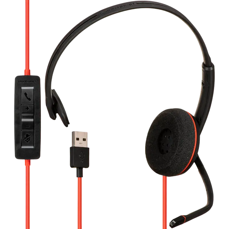 Наушники Plantronics Blackwire C3210 Чёрный