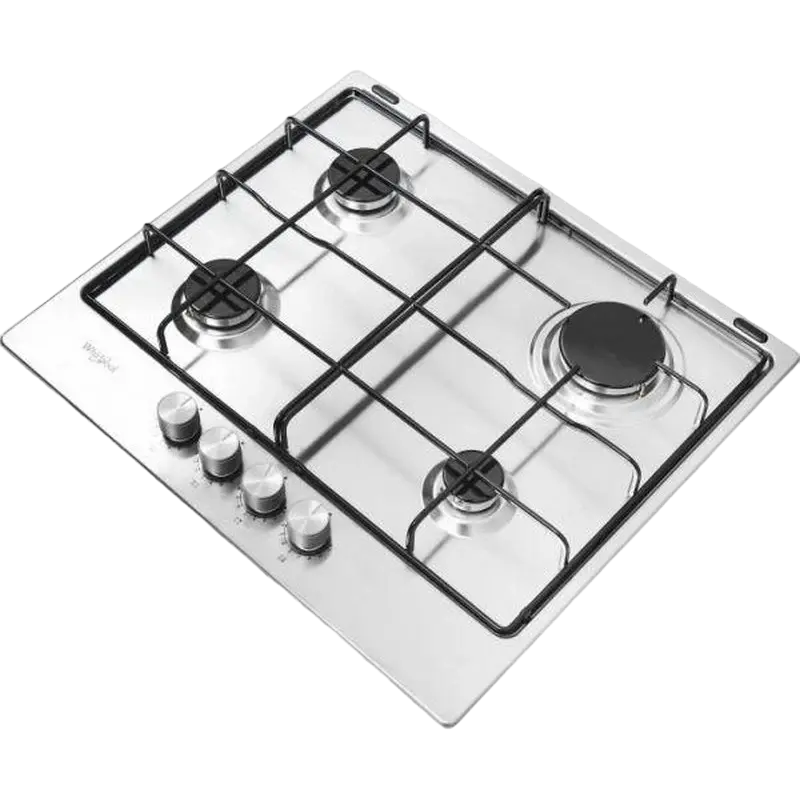 Газовая варочная панель Whirlpool TKRL 650 IX Нержавеющая сталь