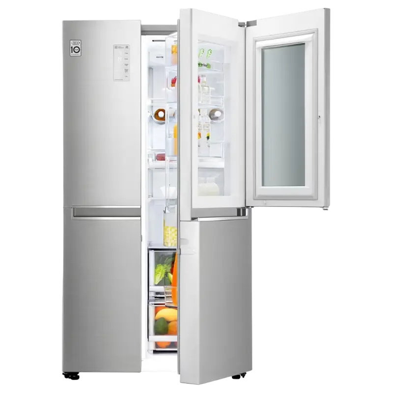 Холодильник LG GC-Q247CADC Серебристый