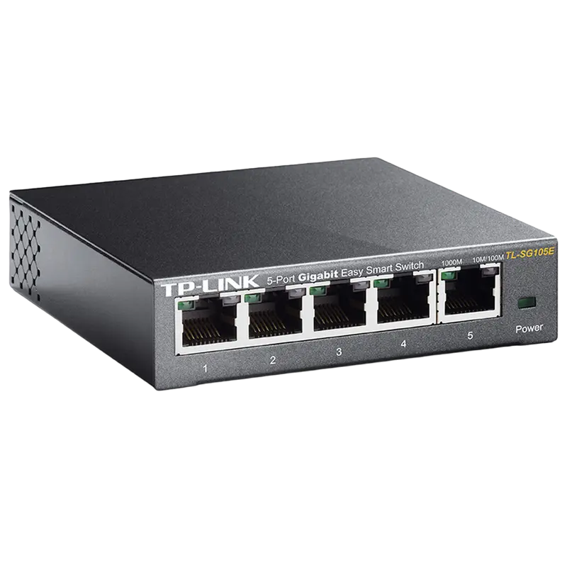 Switch de rețea TP-LINK TL-SG105E Negru