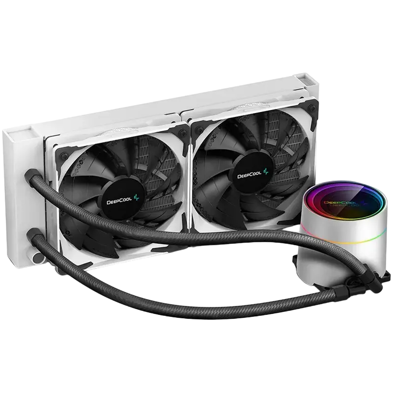 Кулер для процессора Deepcool CASTLE 240EX WHITE 120 мм