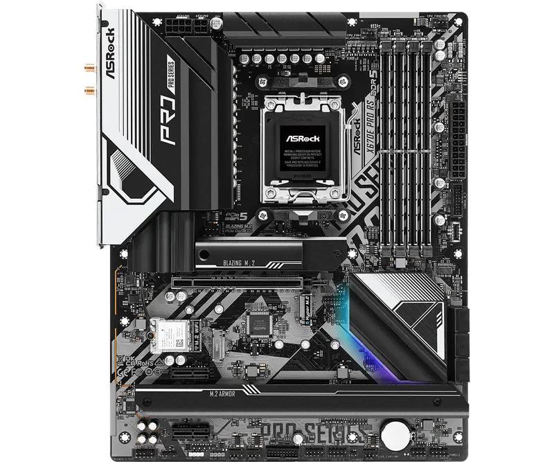 Материнская плата ASRock X670E PRO RS AM5 ATX