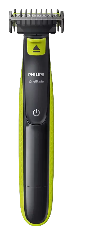Мужской Триммер Philips OneBlade Черный/Зеленый