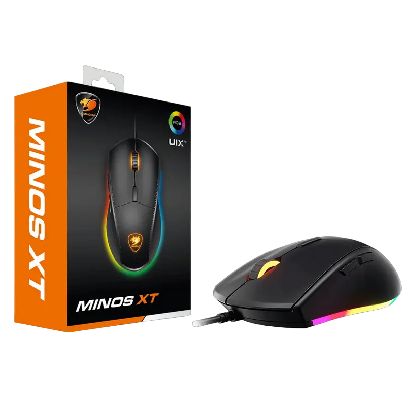 Игровая мышь Cougar Minos XT Проводное Чёрный