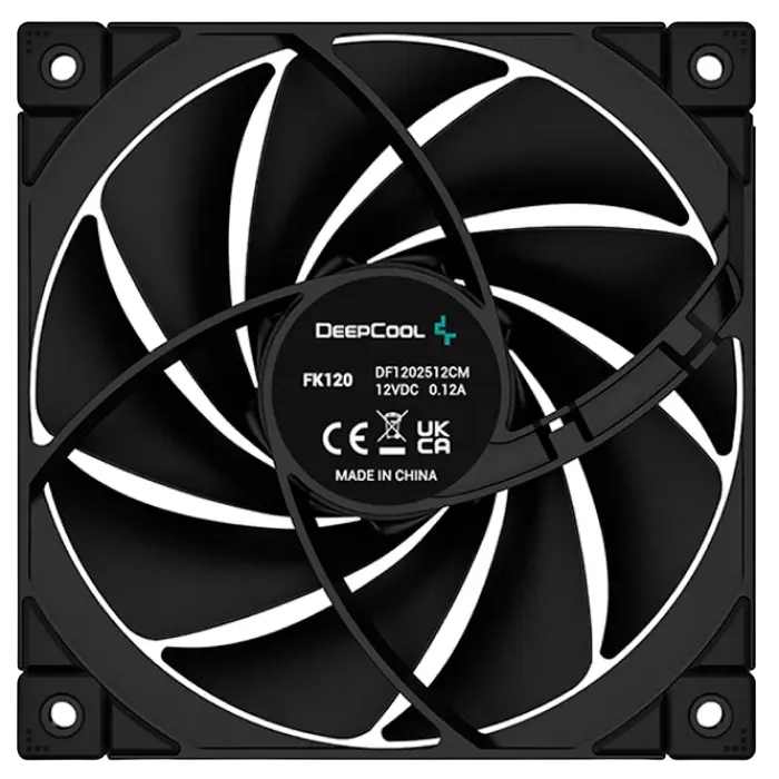 Вентилятор для ПК Deepcool FK120 120 мм Черный