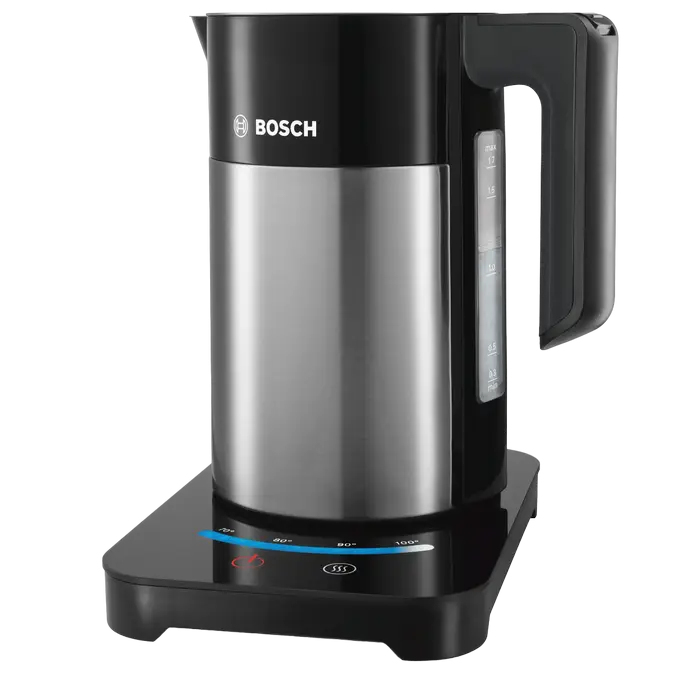Электрочайник Bosch TWK7203 Нержавеющая Сталь | Черный