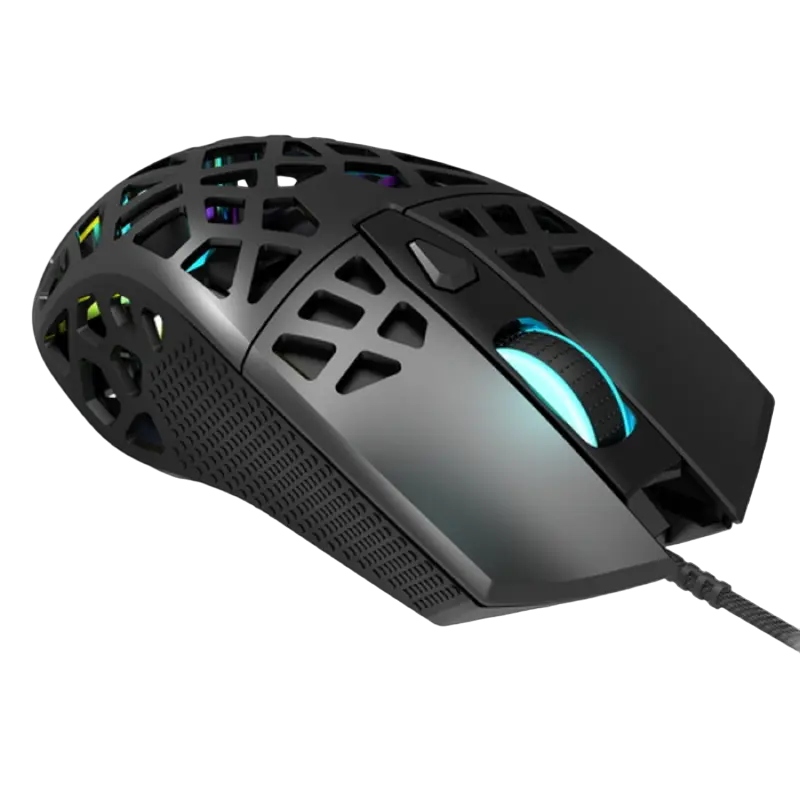 Gaming Mouse Canyon Puncher Cu fir Negru