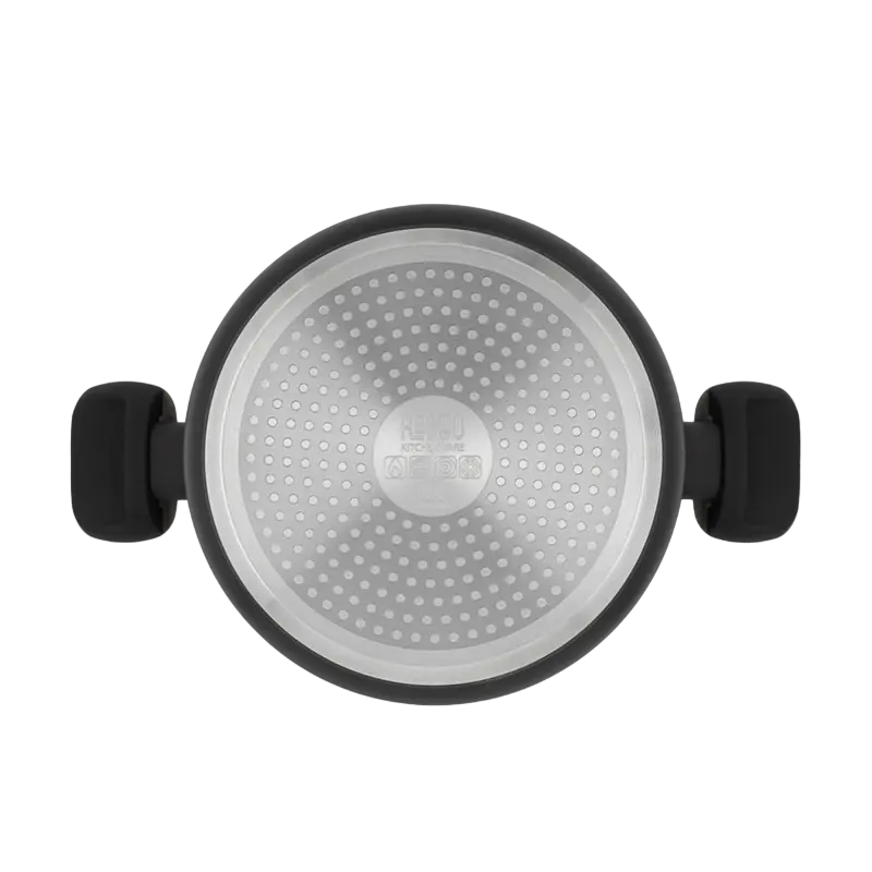 Кастрюля RESTO Mon MON Чёрный, Коричневый