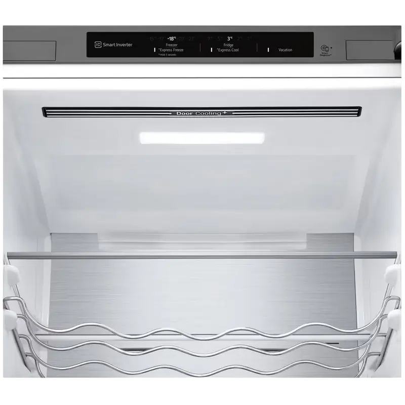 Холодильник LG GBV5240DPY Нержавеющая сталь