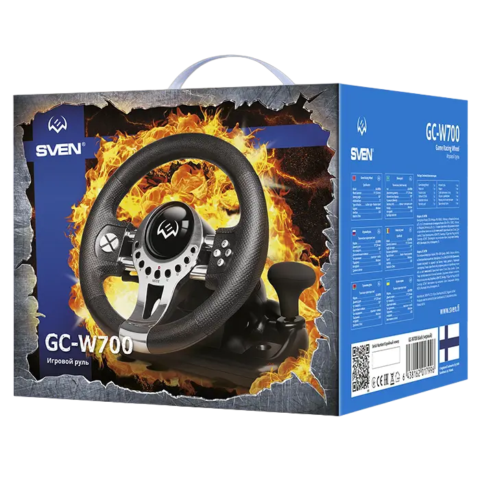 Игровой руль SVEN GC-W700 Чёрный