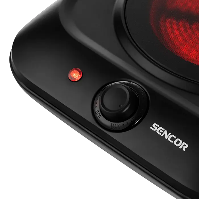 Электрическая настольная плита Sencor Включить программу чтения с экрана Черный