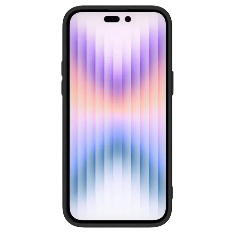Чехол Nillkin Apple iPhone 15 Pro Max CamShield Silky Silicone CamShield Silky Elegant Black