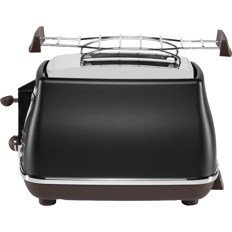 Тостер DeLonghi Icona Vintage Чёрный