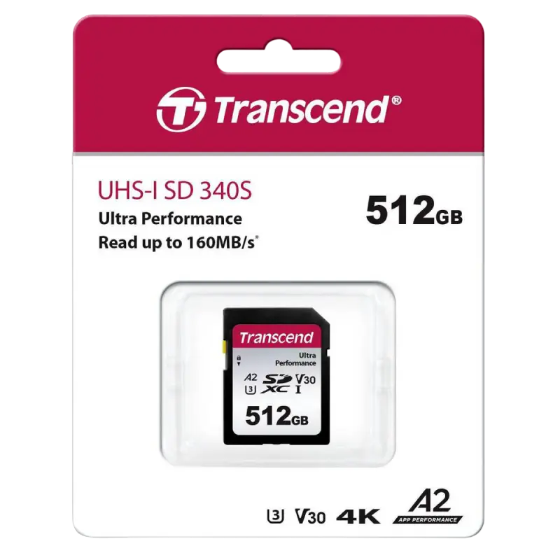 Карта памяти Transcend SDC340S 512ГБ