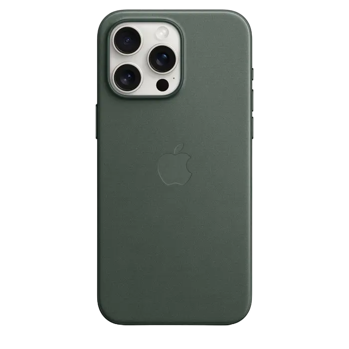 Чехол Apple iPhone 15 Pro Max FineWoven Case MagSafe FineWoven с MagSafe Вечнозелёный