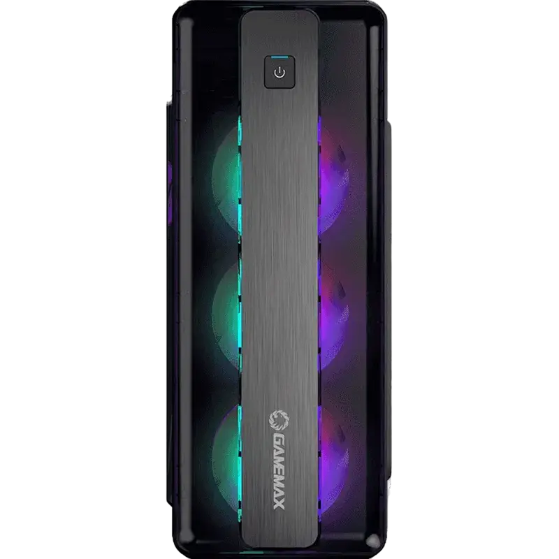 Компьютерный корпус Gamemax MOONLIGHT FRGB BK Midi-Tower Черный