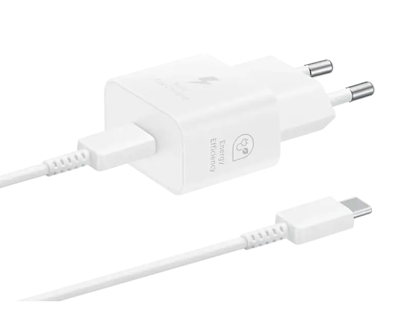 Încărcător Samsung Fast Travel EP-T2510 with cable Alb