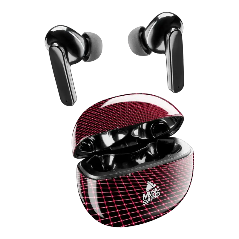 Наушники Cellularline Music Sound Fantasy in ear Чёрный/Красный