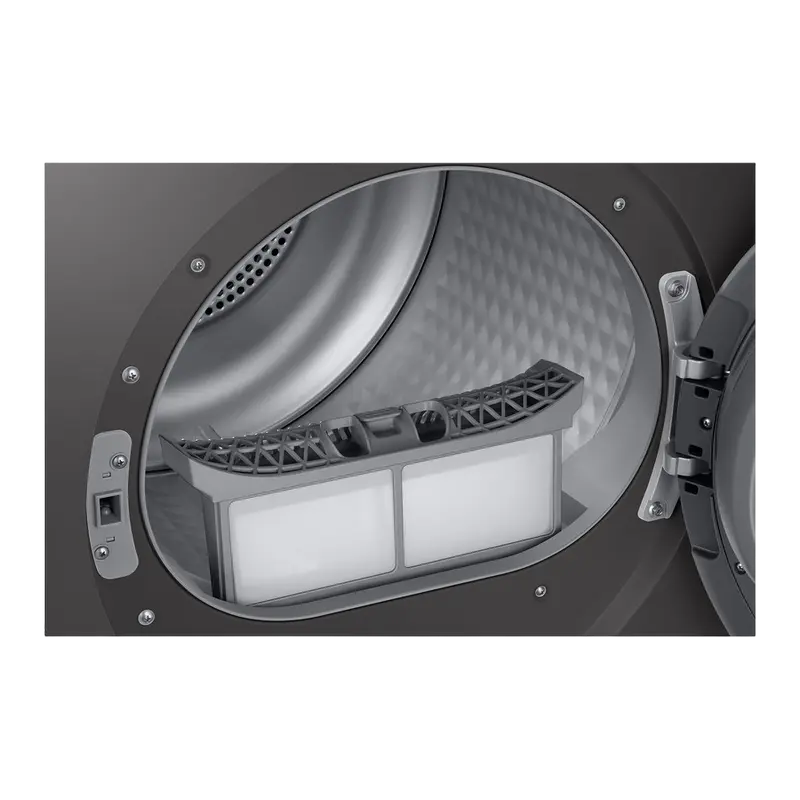 Сушильная машина Samsung DV90TA040AX/UA Нержавеющая сталь