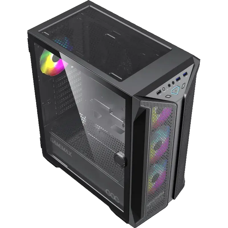 Компьютерный корпус Gamemax BRUFEN C1 Midi-Tower Черный