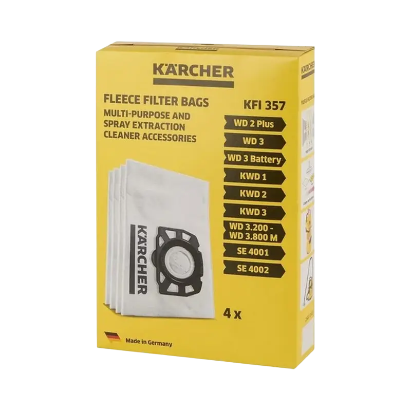 Пылесос Karcher WD 2 Plus V-12/4/18 + cadou Filtru Жёлтый