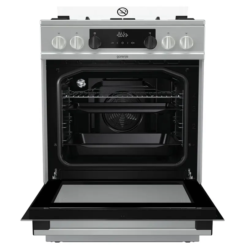 Комбинированная плита Gorenje K634X Серебристый