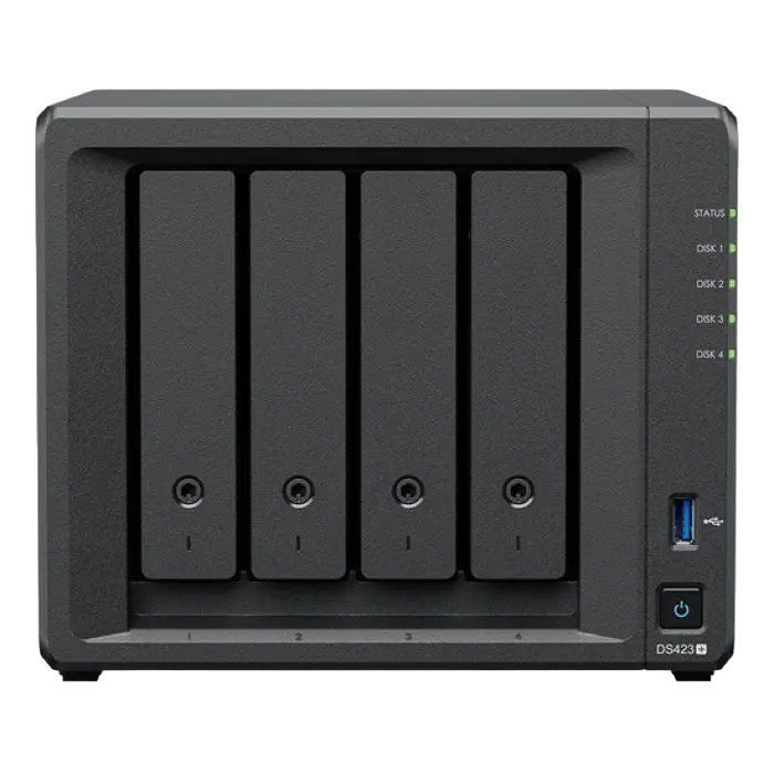 Сетевое хранилище SYNOLOGY DS423+ Черный