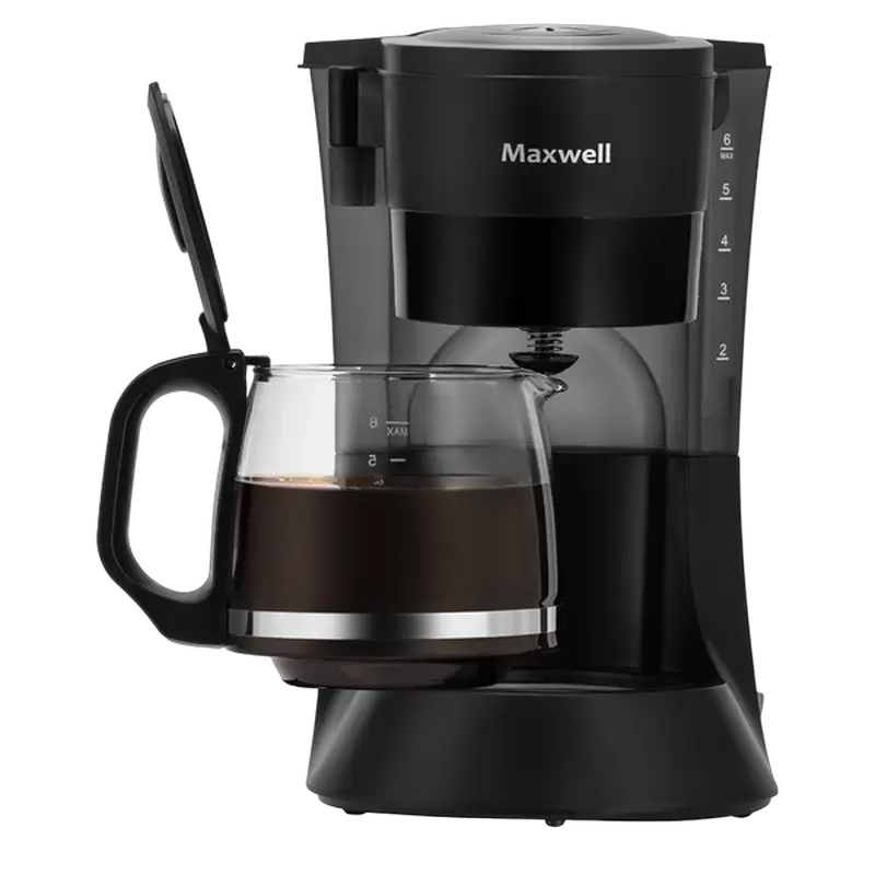 Капельная кофеварка Maxwell MW-1650 Черный