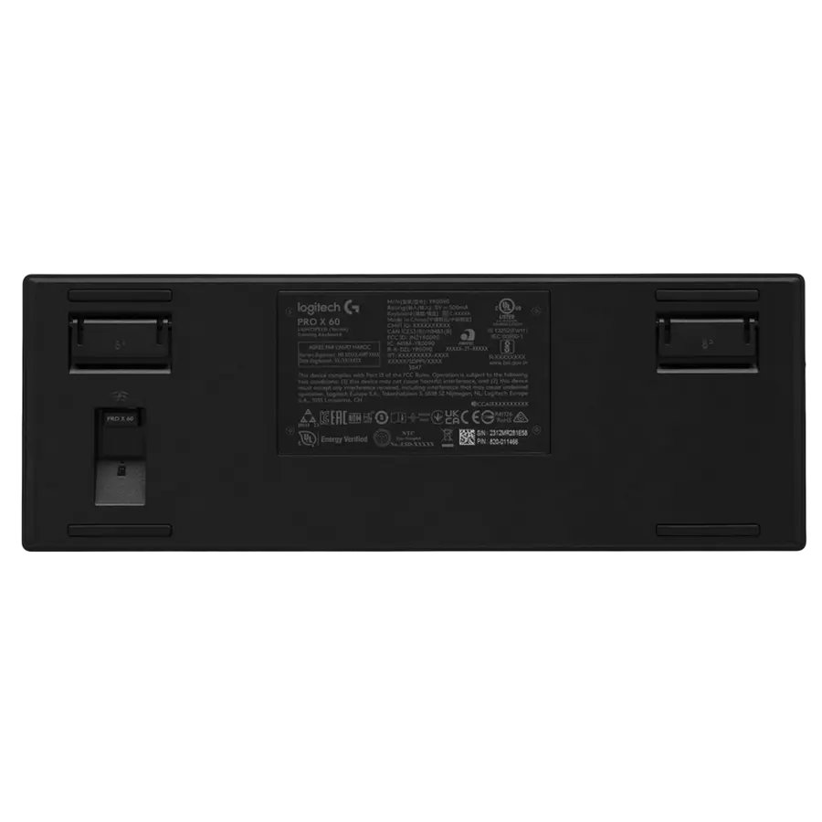 Tastatură Logitech G PRO X 60 Mecanic Negru