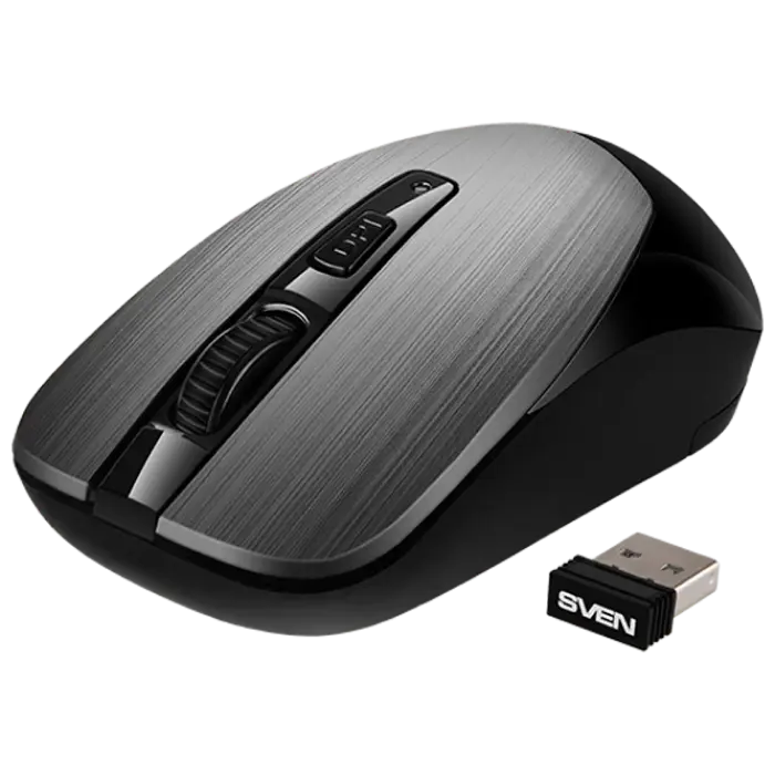 Беcпроводная мышь SVEN RX-380W Беспроводное Серый