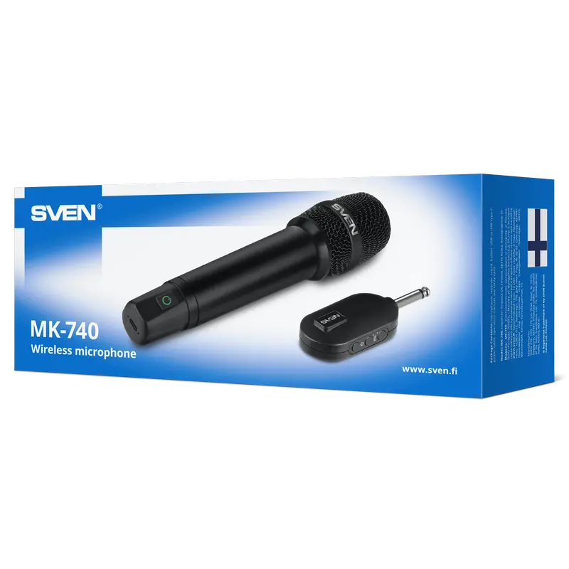 Караоке микрофон SVEN MK-740 Беспроводной Черный