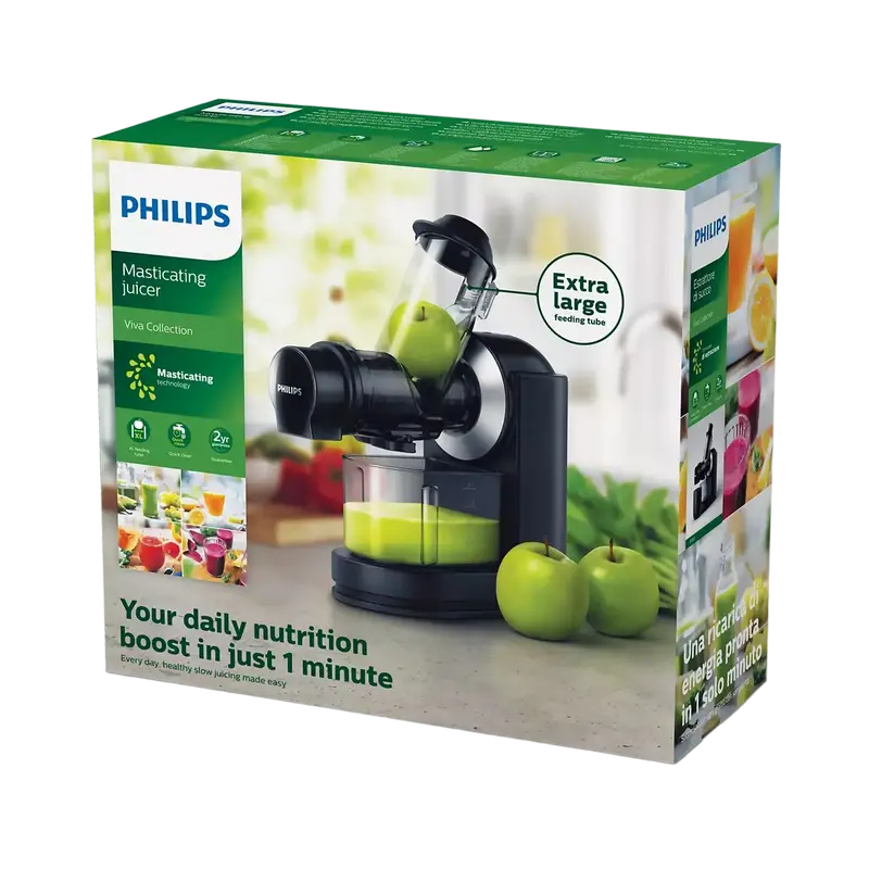 Соковыжималка Philips Viva Colelction Черный