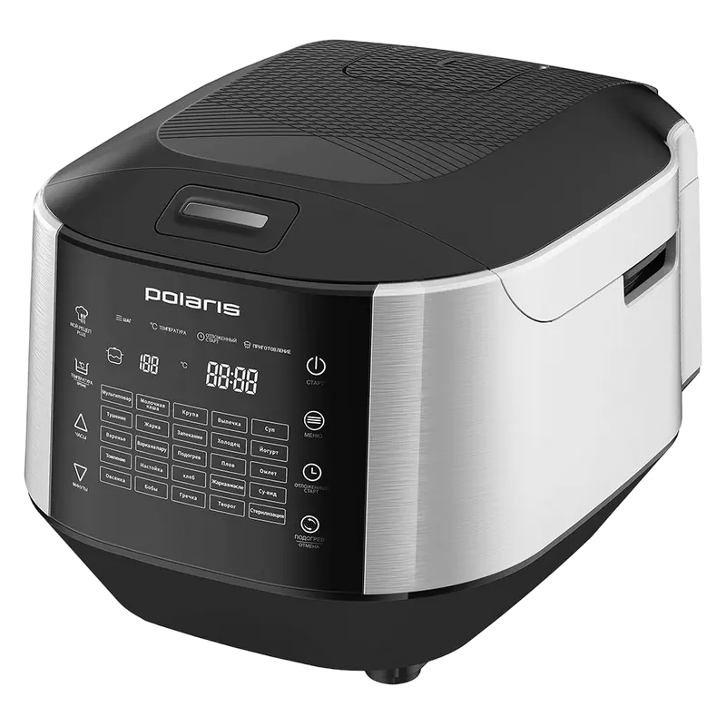 Мультиварка Polaris PMC 0487AD Черный Серебристый
