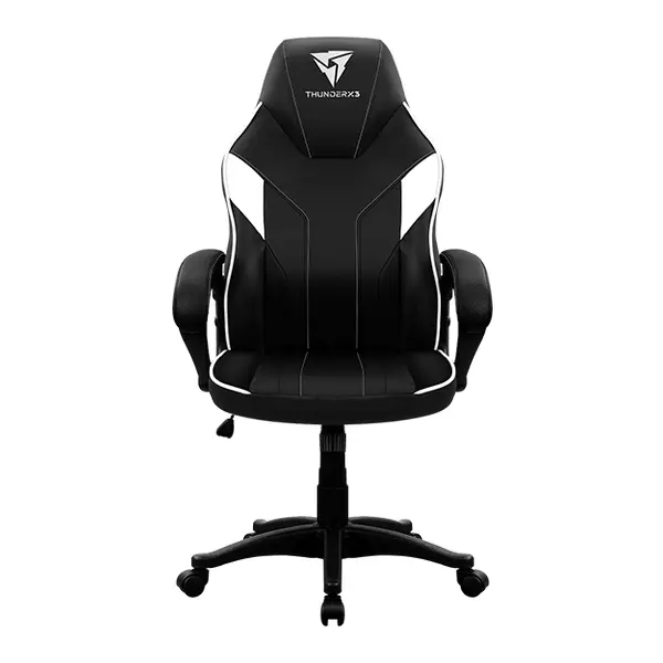 Игровое кресло ThunderX3 EC1 Искусственная кожа Черный/Белый