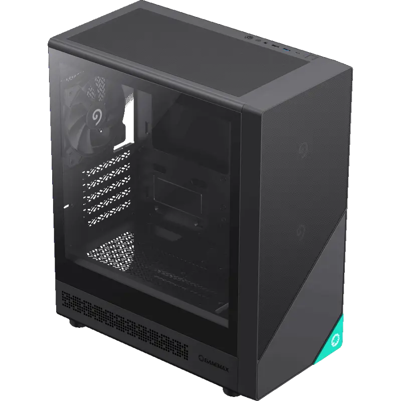 Carcasă PC Gamemax FOCUS MB Mini-Tower Negru