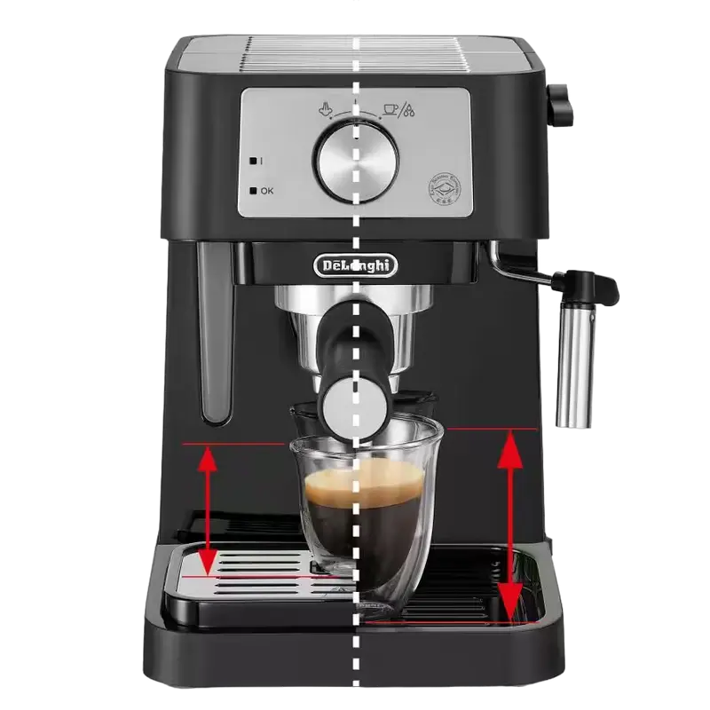 Кофеварка рожковая DeLonghi EC260.BK Черный