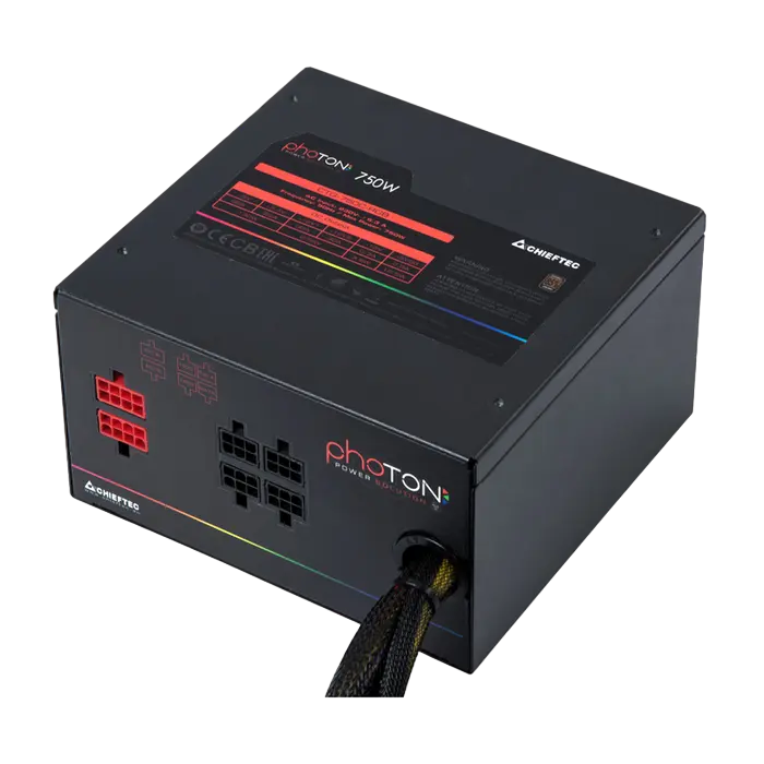 Tip Блок питания для компьютеров Chieftec CTG-750C-RGB Photon Series ATX Черный