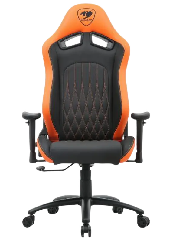 Игровое кресло Cougar Explore Racing ПВХ Кожа Оранжевый