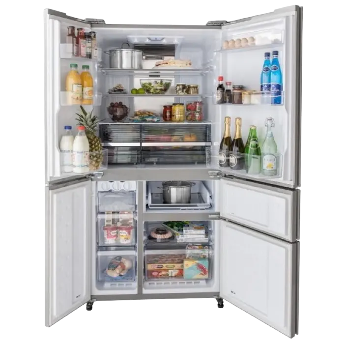 Холодильник Sharp SJPX830ASL Серебристый