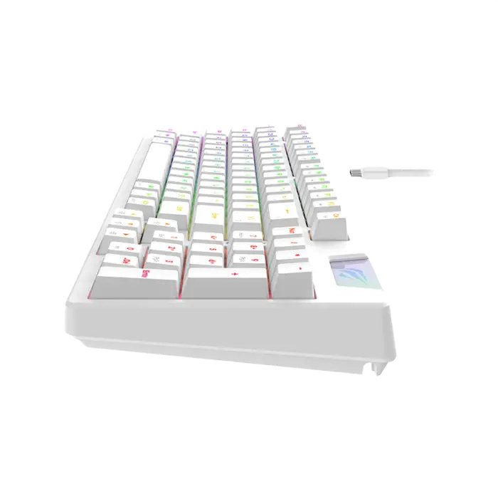 Tastatură Havit KB885L Mecanic Alb