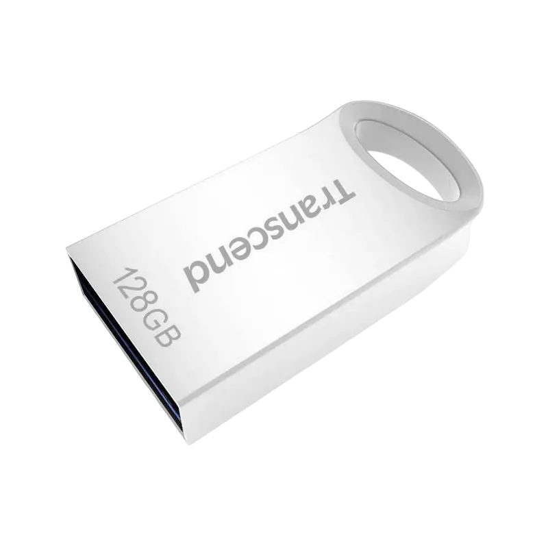 USB Flash накопитель Transcend JetFlash 710 128ГБ Серебристый