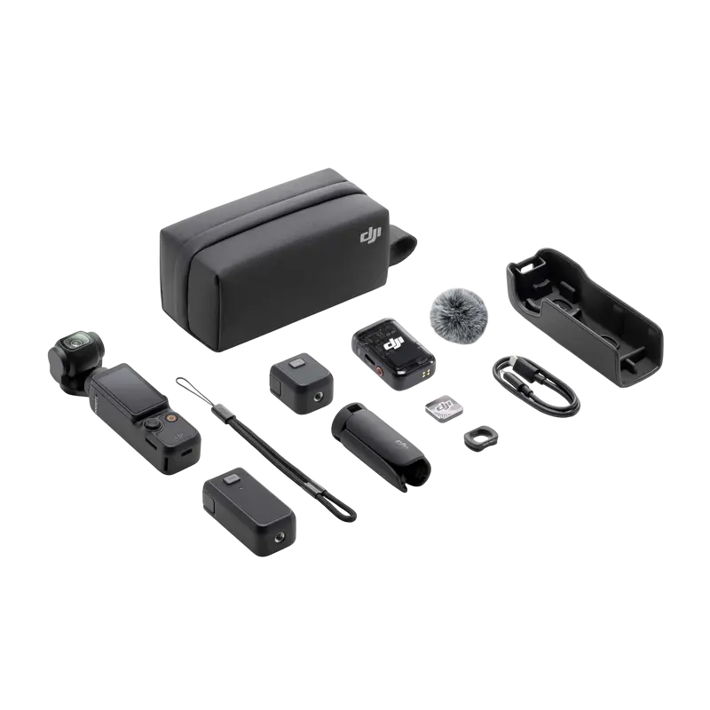 Cameră Video Sport DJI Osmo Pocket 3 Creator Combo Negru