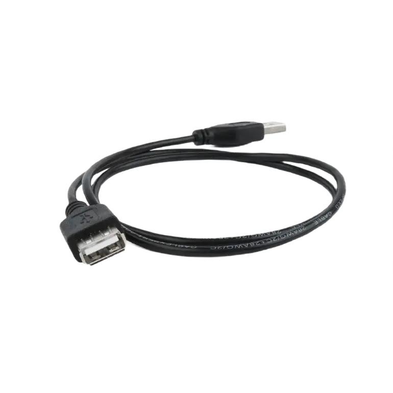 Cablu prelungitor Cablexpert CC-USB2-AMAF-75CM/300-BK Negru