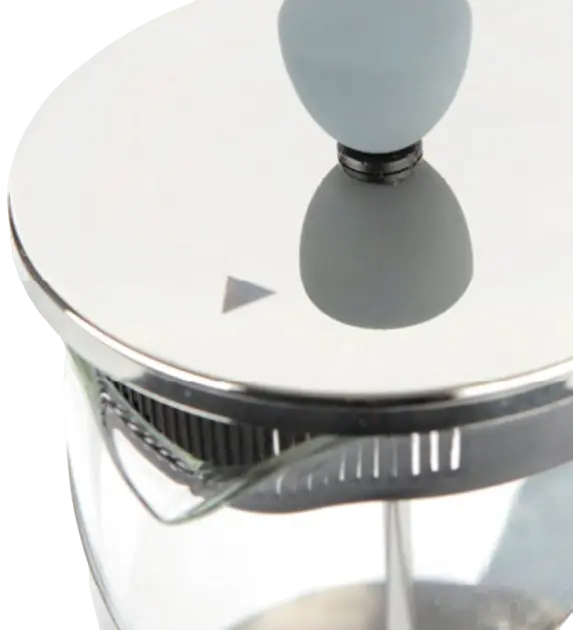 Френч-пресс Rondell Crystal Crystal Grey Серый