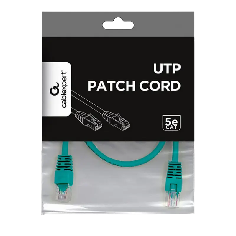Патч-корд Cablexpert PP12-0.5M/G Зелёный