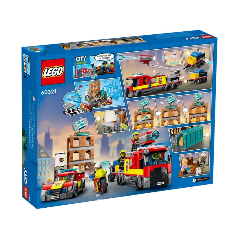 Конструктор LEGO Fire Brigade Разноцветный